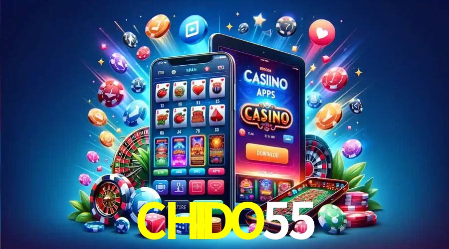 Página principal de CHIDO55 Casino con juegos en vivo y tragamonedas para México